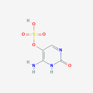 (6-amino-2-oxo-1H-pyrimidin-5-yl) hydrogen sulfate