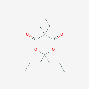 5,5-Diethyl-2,2-dipropyl-1,3-dioxane-4,6-dione