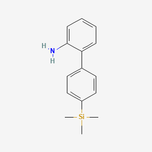 2-(4-Trimethylsilylphenyl)aniline