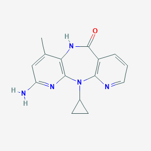 molecular formula C15H15N5O B137577 2-Amino Nevirapine CAS No. 284686-15-3