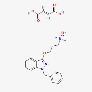 B1375773 Benzydamine N-oxide hydrogen maleate CAS No. 72962-60-8