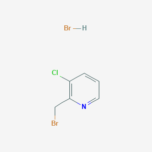 molecular formula C6H6Br2ClN B1375779 2-(溴甲基)-3-氯吡啶盐酸盐 CAS No. 1396762-27-8