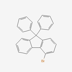 molecular formula C25H17B B1375819 4-溴-9,9-二苯基-9H-芴 CAS No. 713125-22-5