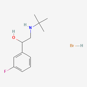 2-tert-Butylamino-1-(3-fluorophenyl)ethanol hydrobromide