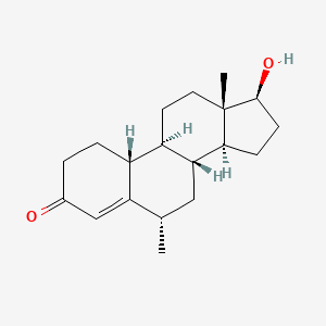 (17S)-17-hydroxy-6,13-dimethyl-2,6,7,8,9,10,11,12,14,15,16,17-dodecahydro-1H-cyclopenta[a]phenanthren-3-one