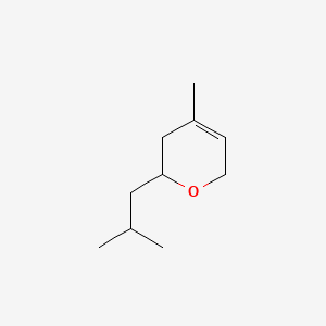 3,6-Dihydro-4-methyl-2-(2-methylpropyl)-2H-pyran