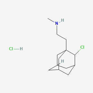 1-Adamantaneethylamine, 2-chloro-N-methyl-, hydrochloride