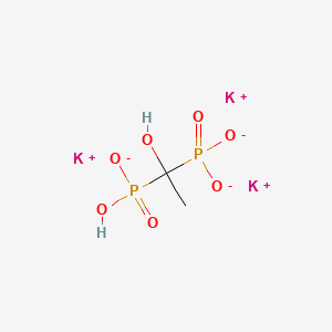 Phosphonic acid, (1-hydroxyethylidene)bis-, tripotassium salt