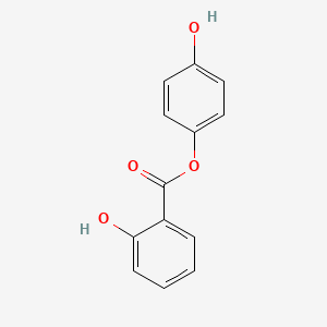 molecular formula C13H10O4 B13758779 4-Hydroxyphenyl 2-hydroxybenzoate 