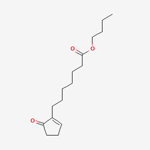 Butyl 5-oxocyclopent-1-ene-1-heptanoate