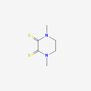 N,N'-Dimethyl hexahydropyrazine-2,3-dithione