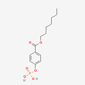 p-Heptoxycarbonylphenyl phosphate