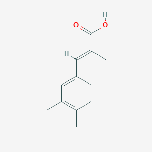 (E)-3-(3,4-dimethylphenyl)-2-methylprop-2-enoic acid