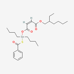 2-Ethylhexyl 4-[[(benzoylthio)dibutylstannyl]oxy]-4-oxoisocrotonate