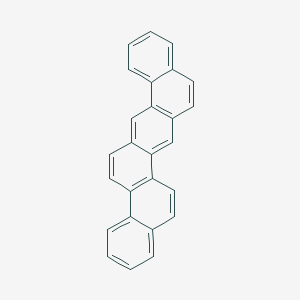 molecular formula C26H16 B13759182 Naphtho(1,2-b)chrysene CAS No. 220-77-9