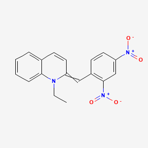 2-[(2,4-Dinitrophenyl)methylene]-1-ethyl-1,2-dihydroquinoline