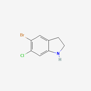 5-Bromo-6-chloroindoline
