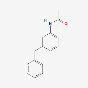 N-(3-benzylphenyl)acetamide