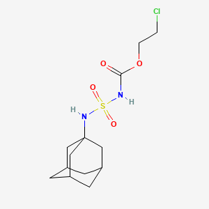 2-Chloroethyl ((tricyclo(3.3.1.1(sup 3,7))decylamino)sulfonyl)carbamate