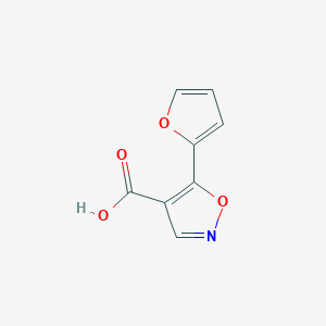 5-(Furan-2-yl)-1,2-oxazole-4-carboxylic acid