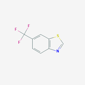 molecular formula C8H4F3NS B137593 6-三氟甲基苯并噻唑 CAS No. 131106-70-2