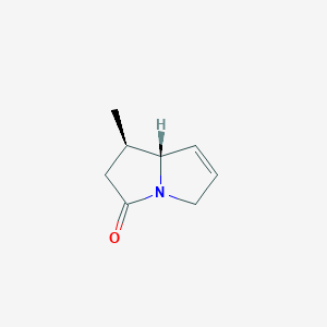 (1R,8R)-1-methyl-1,2,5,8-tetrahydropyrrolizin-3-one