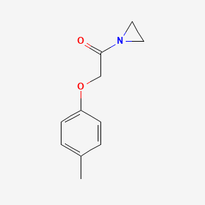 1-(aziridin-1-yl)-2-(4-methylphenoxy)ethanone