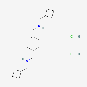 trans-N,N'-Bis(cyclobutylmethyl)-1,4-cyclohexanebis(methylamine) dihydrochloride