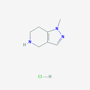 1-Methyl-4,5,6,7-tetrahydro-1H-pyrazolo[4,3-c]pyridine hydrochloride