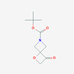 molecular formula C10H15NO4 B1375940 6-Boc-1-oxa-6-azaspiro[3.3]heptan-3-one CAS No. 1349199-61-6