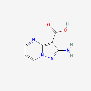 2-Aminopyrazolo[1,5-A]pyrimidine-3-carboxylic acid