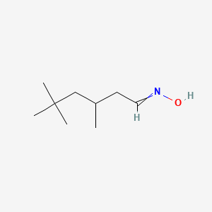 molecular formula C9H19NO B1375956 N-(3,5,5-Trimethylhexylidene)hydroxylamine CAS No. 138915-31-8