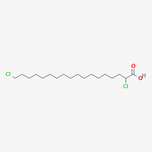 2,18-Dichlorooctadecanoic acid