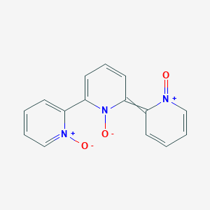 2-[1-oxido-6-(1-oxidopyridin-1-ium-2-yl)pyridin-2-ylidene]pyridin-1-ium 1-oxide