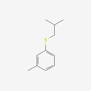 1-Methyl-3-((2-methylpropyl)thio)benzene