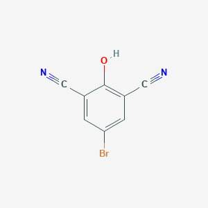 5-Bromo-2-hydroxybenzene-1,3-dicarbonitrile