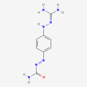 [4-[2-(Diaminomethylidene)hydrazinyl]phenyl]iminourea