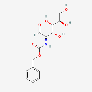 molecular formula C14H19NO7 B1375975 2-(Benzyloxycarbonylamino)-2-deoxy-D-mannose CAS No. 1174233-24-9
