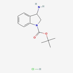 tert-Butyl 3-aminoindoline-1-carboxylate hydrochloride