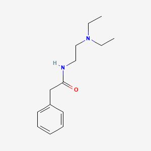 Acetamide, N-(2-(diethylamino)ethyl)-2-phenyl-