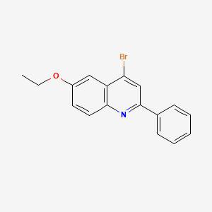 4-Bromo-6-ethoxy-2-phenylquinoline