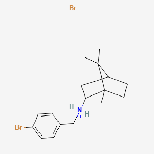 (+-)-endo-N-(p-Bromobenzyl)-2-bornanamine hydrobromide