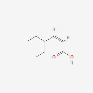 (Z)-4-Ethylhex-2-enoic acid