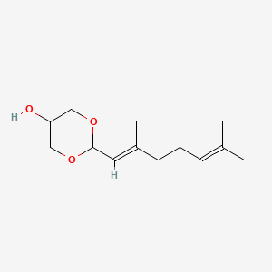 2-(2,6-Dimethylhepta-1,5-dienyl)-1,3-dioxan-5-ol