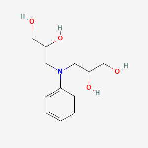 3,3'-(Phenylimino)bispropane-1,2-diol