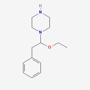 1-(A-Ethoxy phenethyl)piperazine