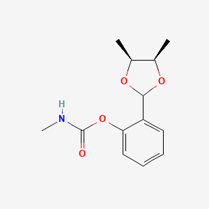 cis-syn-o-(4,5-Dimethyl-1,3-dioxolan-2-yl)phenyl methylcarbamate