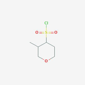 3-methyltetrahydro-2H-pyran-4-sulfonyl chloride