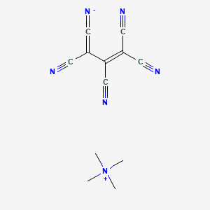 2,3,4,4-tetracyanobuta-1,3-dienylideneazanide;tetramethylazanium