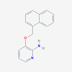 3-(1-Naphthylmethoxy)pyridin-2-amine